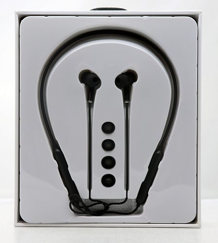 Беспроводные наушники Mosidun R16, спортивные, вакуумные, черные