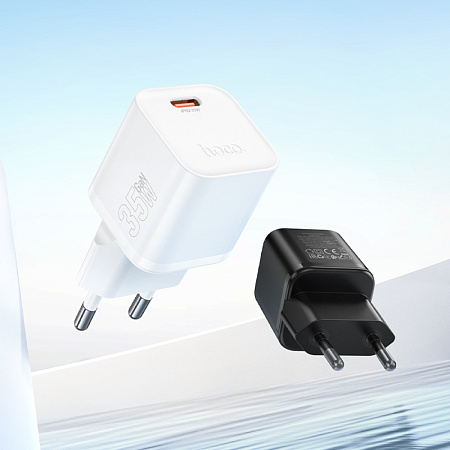 Сетевое зарядное устройство, 1 PD 35W (N66), HOCO, цвет белый