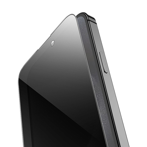 Защитное стекло для iPhone 15/16, G18 Plus, HOCO, Shield full screen anti-spy tempered glass, черное