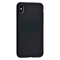 Чехол силиконовый для iPhone XS Max (6.5), good quality, X-CASE, черный