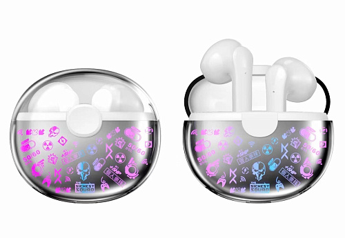 Беспроводные наушники APRO9, светящийся кейс