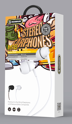 Наушники Mosidun M18, черный