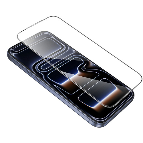 Защитное стекло для iPhone 17 Pro Max, A777, HOCO, HD, рамка черная