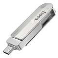 USB Flash Drive 128GB Smart Type-C (UD10) 2 в 1, скорость записи 15-30 МБ/С, скорость чтения 80-120МБ/С