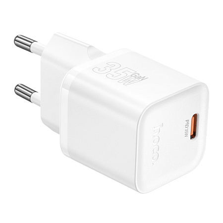 Сетевое зарядное устройство, 1 PD 35W (N66), HOCO, цвет белый