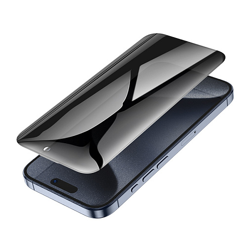 Защитное стекло для iPhone 15/16, A38, HOCO, 360-degree Privacy, черное