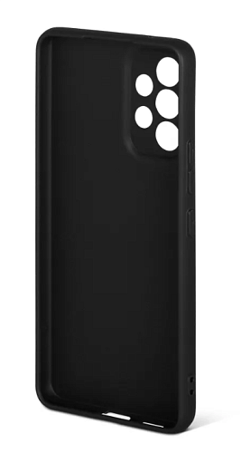Чехол силиконовый для Samsung Galaxy A53 (5G), с защитой камеры, X-CASE, черный