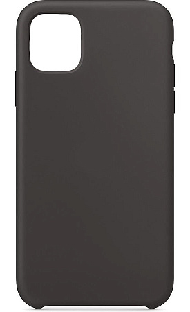 Чехол - накладка для iPhone 12 Pro Max, Silicon Case, угольно-серый