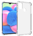 Чехол силиконовый для Samsung Galaxy M31 (2020), усиленные края, X-CASE, прозрачный