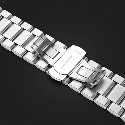 Ремешок на руку для Apple Watch 38/40/41/42 мм, HOCO, WA32, стальной, серебристый