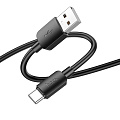 USB Кабель Type-C, HOCO, X96, 27W, 1м, черный