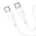 Кабель Type-C на Type-C, HOCO, X83, 1м, 60W, белый