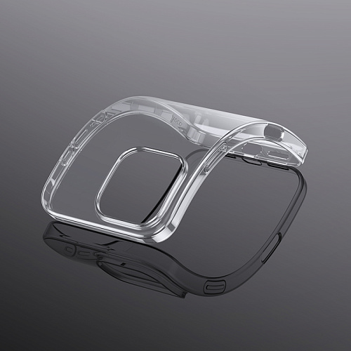 Чехол силиконовый для iPhone 16 Pro, Light series TPU, HOCO, прозрачный