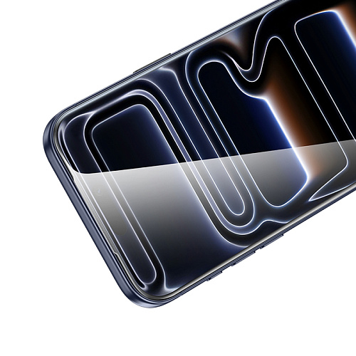 Защитное стекло для iPhone 17 Pro, G777, HOCO, anti-static, черное