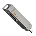 USB Flash Drive 256GB Smart Type-C 3.2 Gen 1 (UD15) 2 в 1 , скорость записи 40-80 МБ/С, скорость чтения 160-200МБ/С