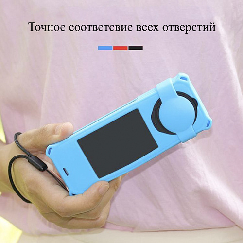 Силиконовый чехол для экшн камеры Insta360 X5, с усиленными углами, PULUZ, черный