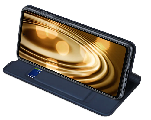 Чехол-книжка для Samsung Galaxy A72 (4G)/A72 (5G), DU DU, боковой, синий