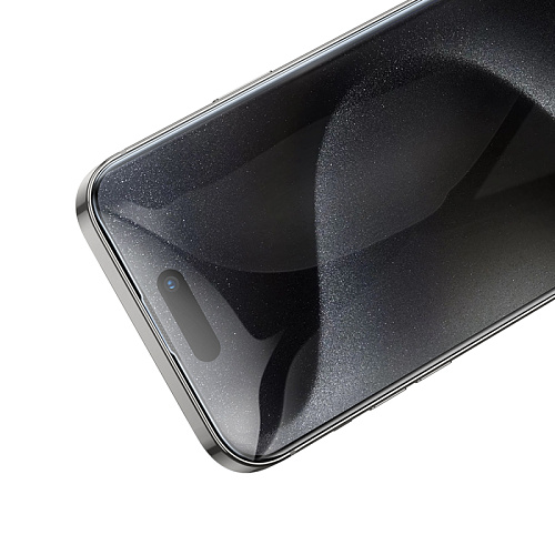 Защитное стекло для iPhone 15/16, A39, HOCO, Engraved 3D HD tempered glass 0.15mm, черное