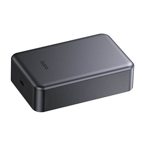 Универсальный Доп. Аккумулятор 20000mAh, J160B, HOCO, 1 PD 20W, беспроводная зарядка (MagSafe), серый