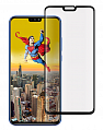 Защитное стекло на Honor 9X lite, 9D, черный, X-CASE