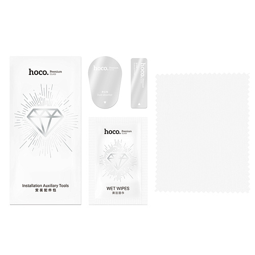 Защитное стекло для iPhone 15/16, A39, HOCO, Engraved 3D HD tempered glass 0.15mm, черное