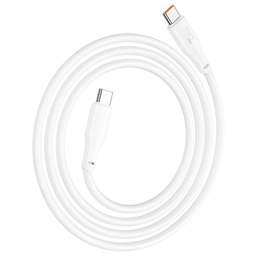 Кабель Type-C на Type-C, HOCO, X93, 1м, 100W, белый