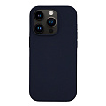 Чехол-накладка для iPhone 14 Pro, Silicon Case, без лого, темно-синий