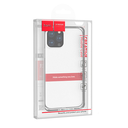 Чехол силиконовый для iPhone 15 Pro, Light series TPU, HOCO, прозрачный